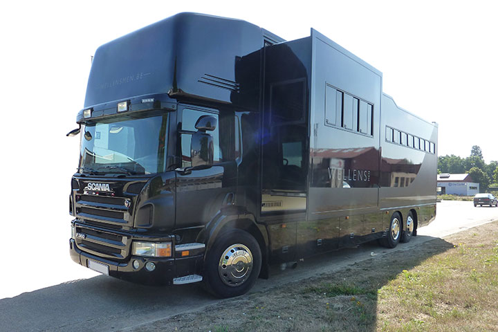 Reydams wagenbouw - horsetruck - paardenwagen met mobilhome